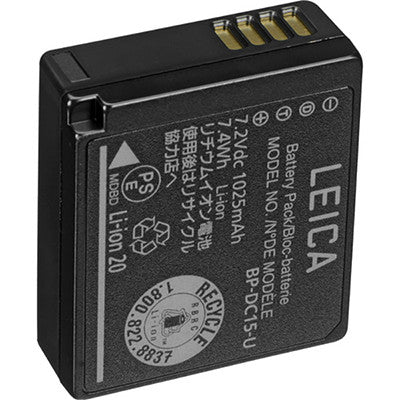 Leica BP-DC15E-U Battery for D-Lux 7, (Typ 109) & C-LUX