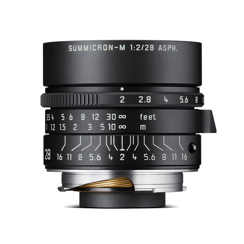 Leica Summicron-M 28mm f/2 ASPH Matte Black Paint Finish - Leica