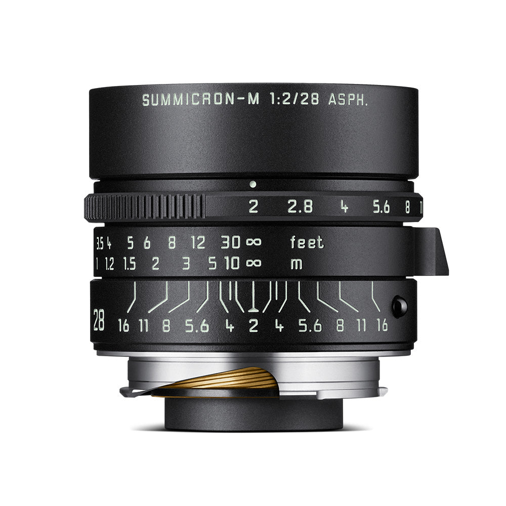 Leica Summicron-M 28mm f/2 ASPH Matte Black Paint Finish