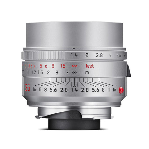 Leica Summilux-M 35mm f/1.4 ASPH FLE II, silver