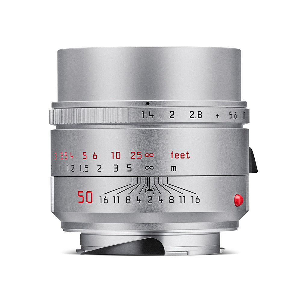 Leica Summilux-M 50mm f/1.4 ASPH II, silver