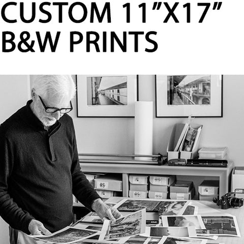 Custom 11"x17" B&W Quad Tone Pigment Prints by Richard Sexton