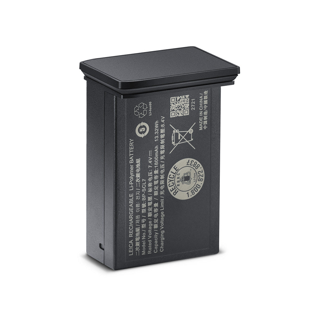 Leica Lithium-Ion Battery BP-SCL7, black