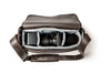 Harold's Lederwaren - 2in1 Leather Camera Bag, Small, Black