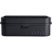 Estuche de acero Kodak para película de 135 mm (tapa negra/cuerpo negro)