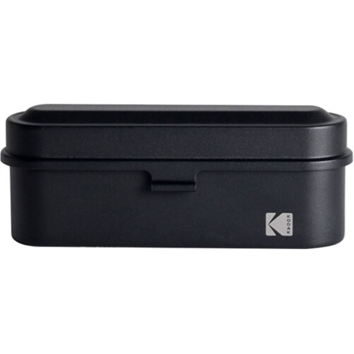 Estuche de acero Kodak para película de 135 mm (tapa negra/cuerpo negro)