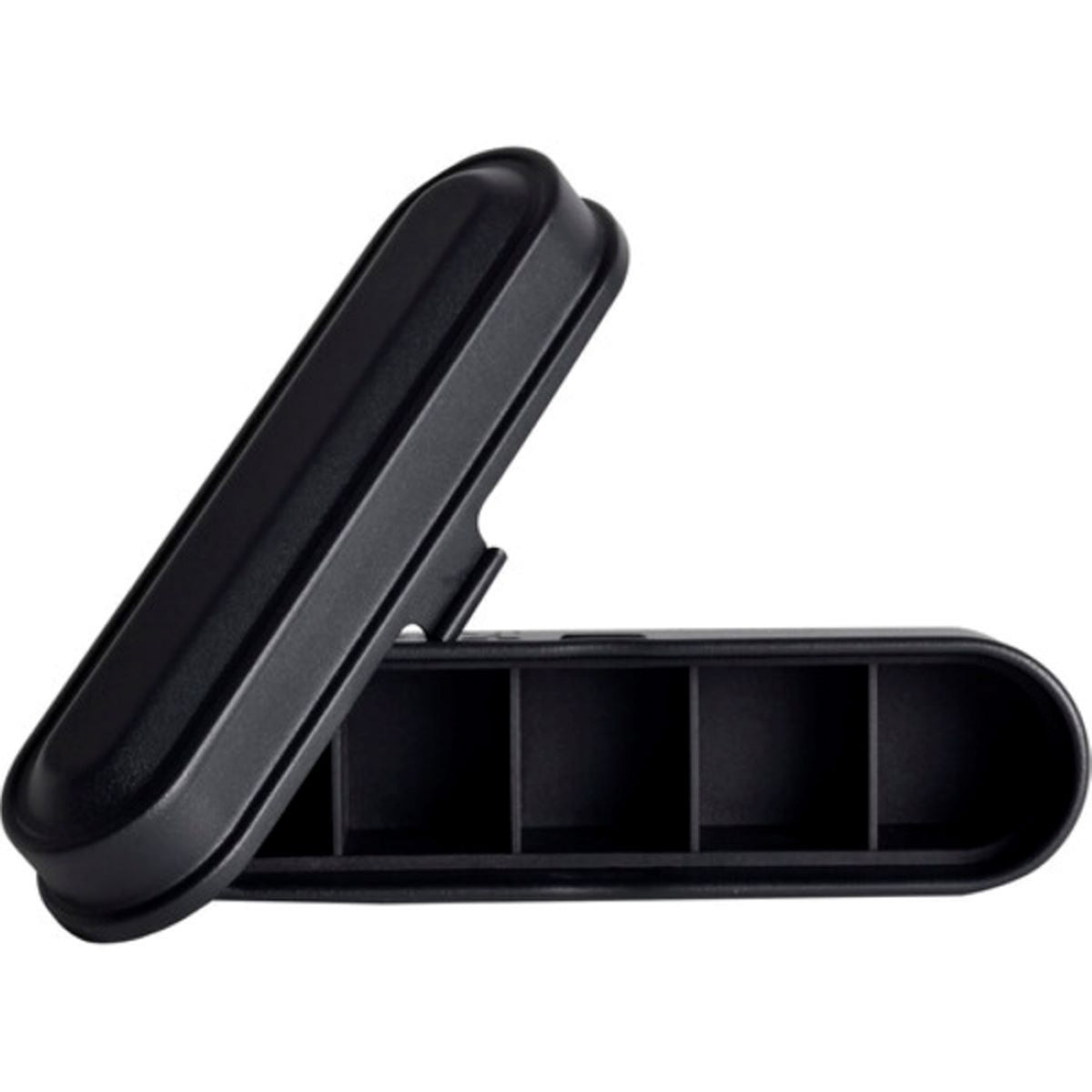 Estuche de acero Kodak para película de 135 mm (tapa negra/cuerpo negro)