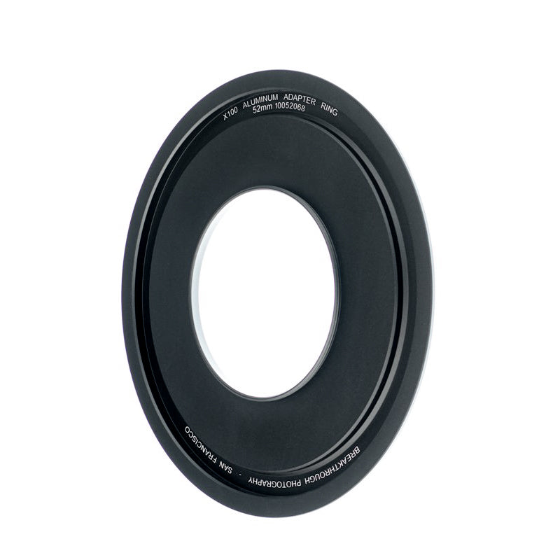 Breakthrough Photography 52mm aluminum adapter ring for square filters