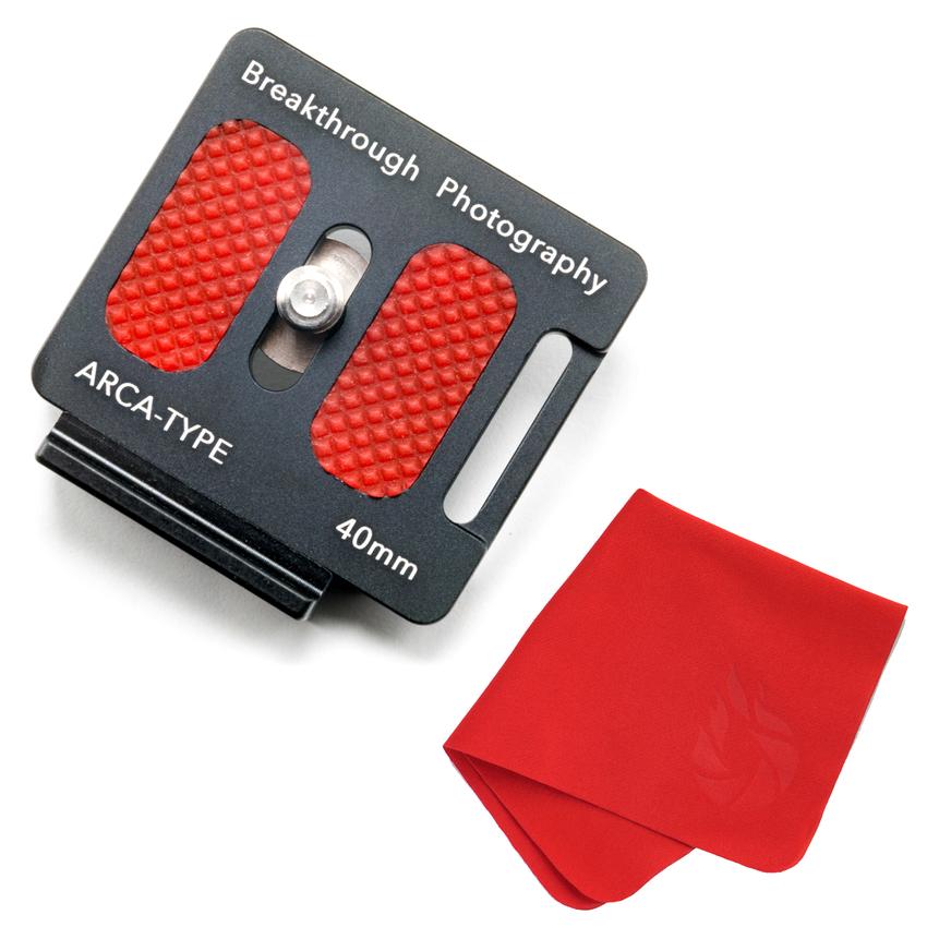 Placa Arca Universal de 40 mm de Breakthrough Photography - Negro