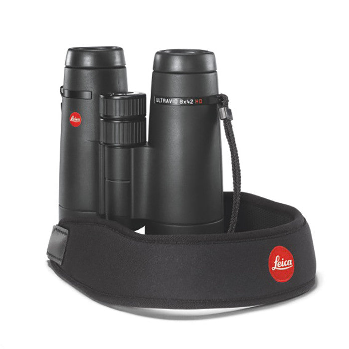 Leica Neoprene Binocular Neck Strap- Pitch Black