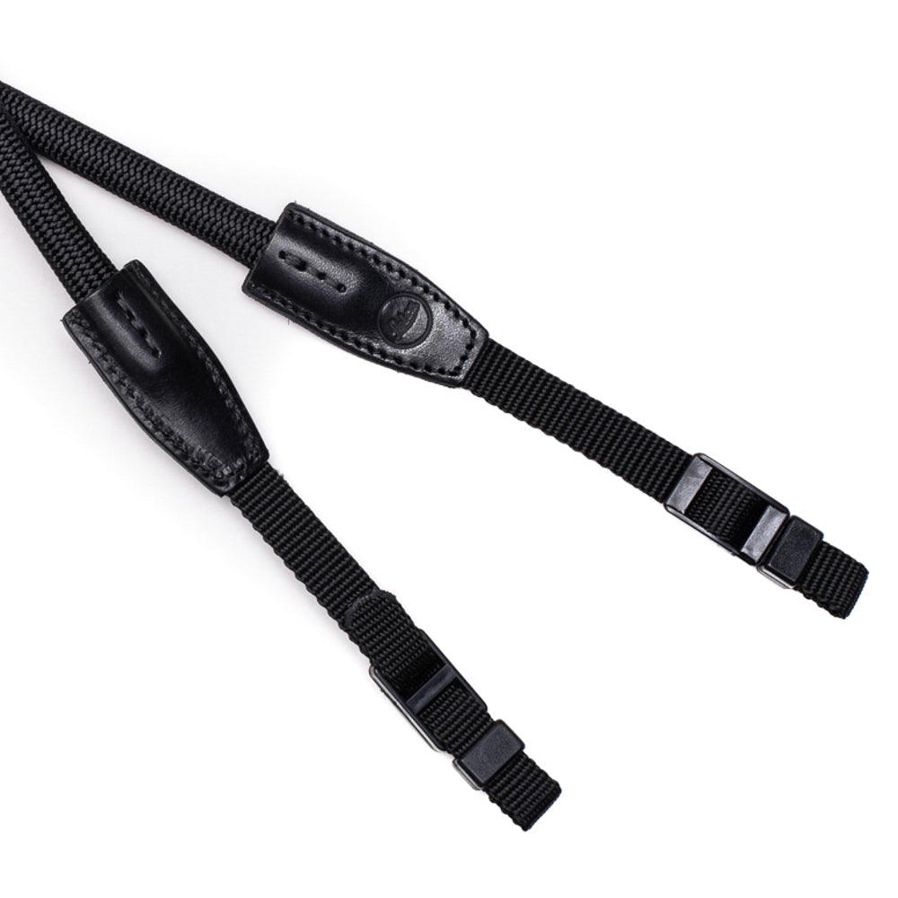 Correa de cuerda Leica, negra, 100 cm, estilo bucle de nailon