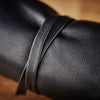 Oberwerth Donau Leather Lens Wrap, Black, Small