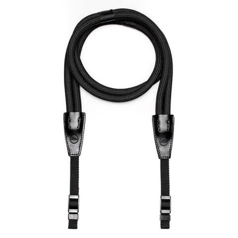 Leica Double Rope Strap, Black, 126cm, Nylon-Loop Style