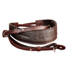 Oberwerth Rhein Leather Neck Strap, Dark Brown, Key Ring