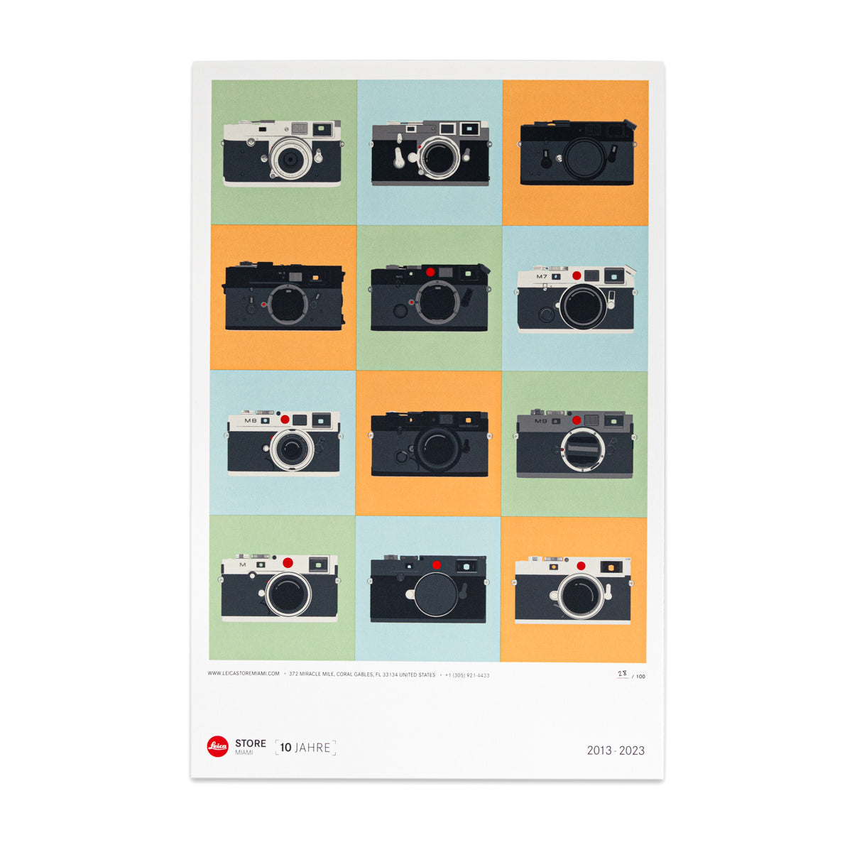 Todas las M - Póster de edición limitada serigrafiado