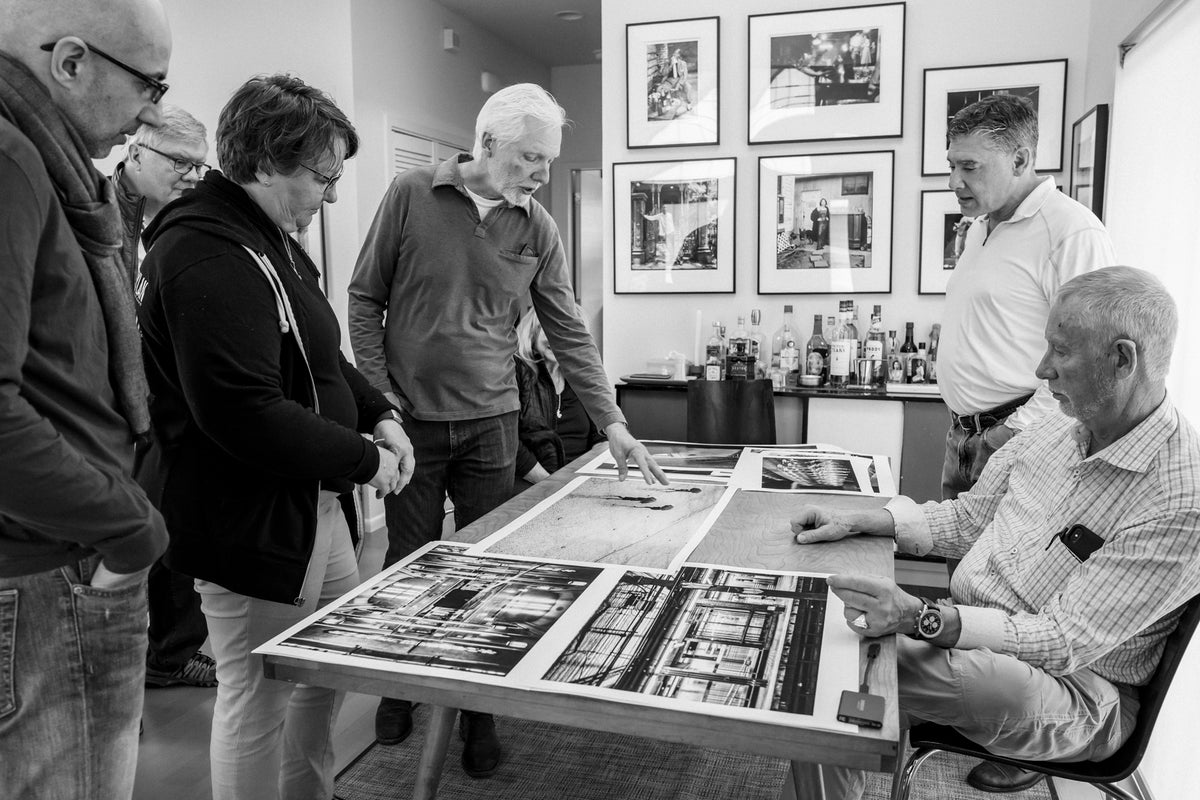 Impresiones en blanco y negro personalizadas de 20 x 24 pulgadas de Richard Sexton
