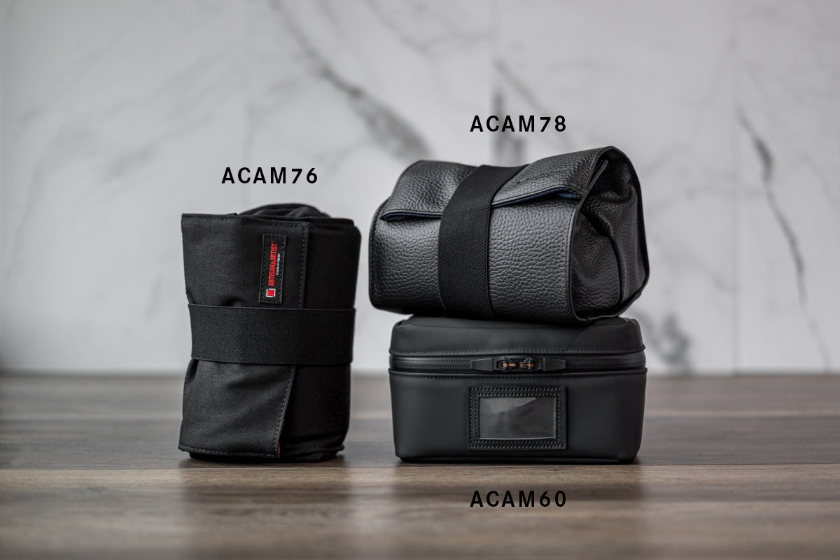 Funda para cuerpo/objetivo Artisan & Artist* ACAM 76 de lona, negro