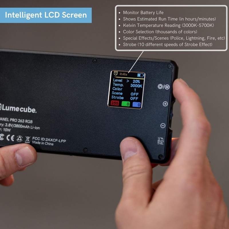 Luz LED RGB Lume Cube Panel