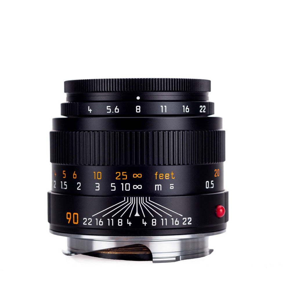 Leica Macro-Elmar-M 90mm f/4 con Macro-Adapter-M y visor angular