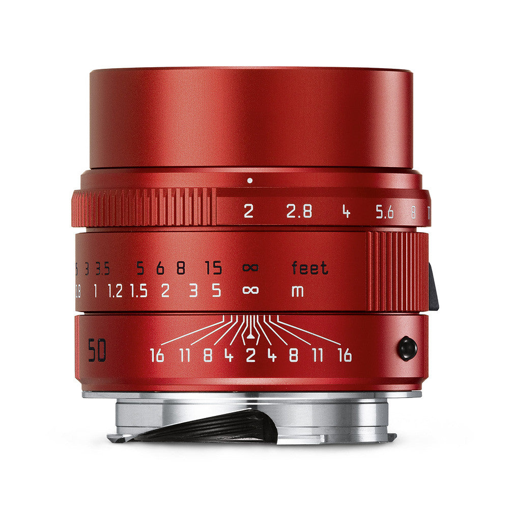 Leica APO-Summicron-M 50mm f/2.0 ASPH, red anodized finish - Leica 