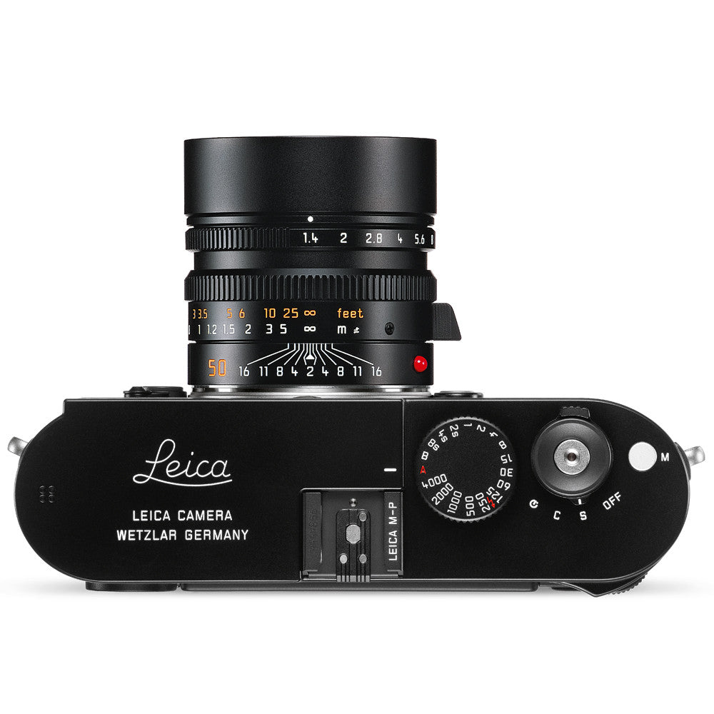 Leica M-P (Typ 240), acabado de pintura negro