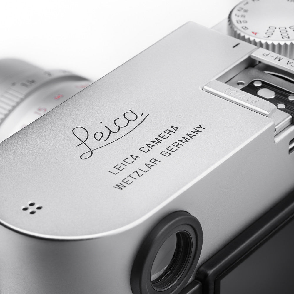 Leica M-P (Typ 240), acabado cromado plateado