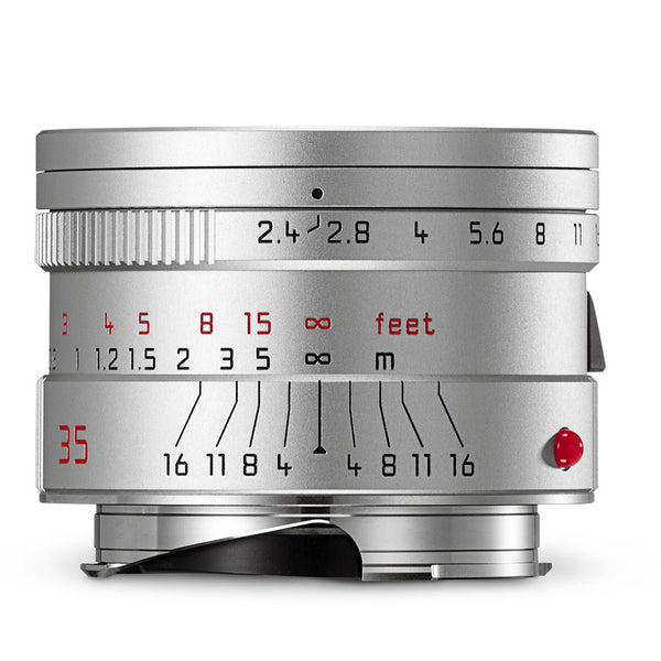 Leica Summarit-M 35mm f/2.4 ASPH Silver Anodized Finish - Leica Store Miami