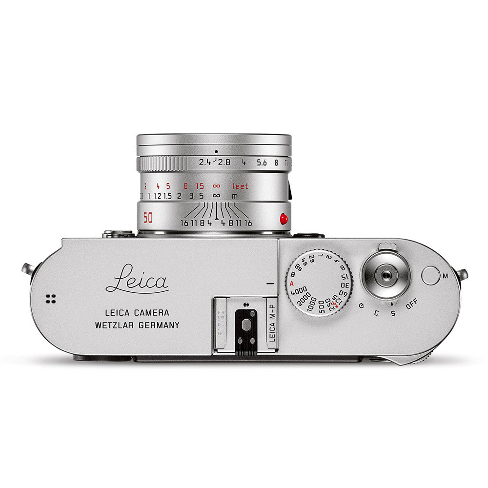 Leica Summarit-M 50mm f/2.4 acabado anodizado plateado