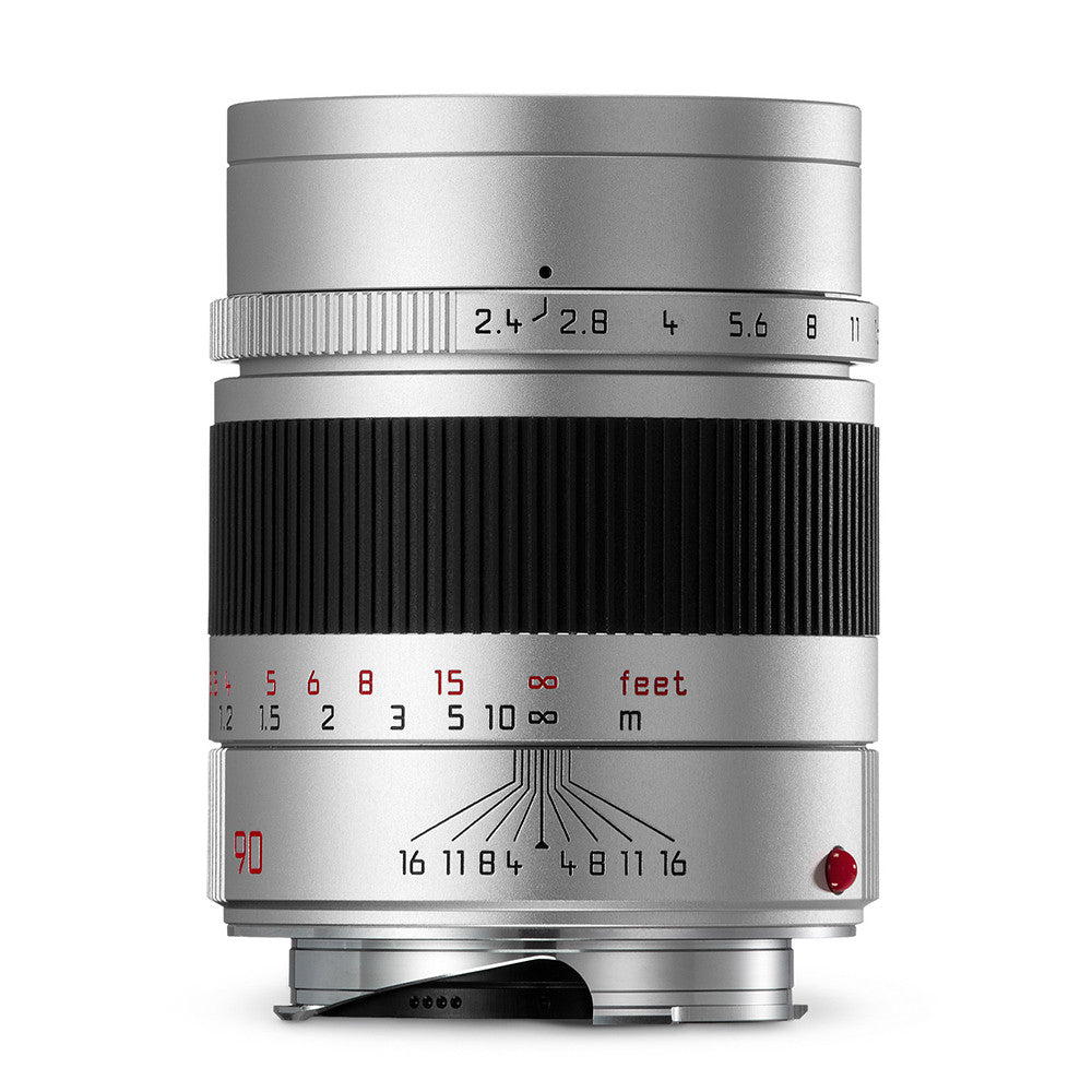 Leica Summarit-M 90mm f/2.4 Silver Anodized Finish - Leica Store Miami