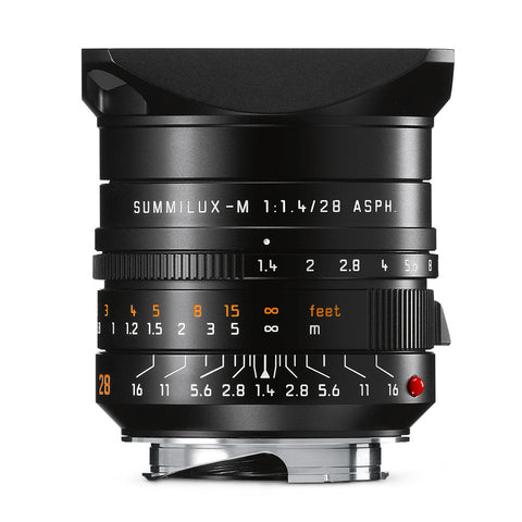 Leica Summilux-M 28mm f/1.4 ASPH, Black Anodized