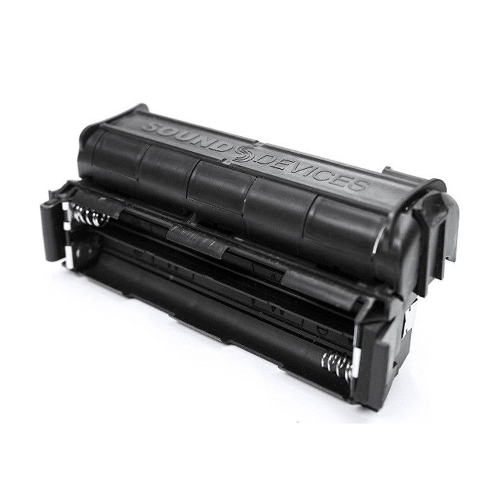 Portapilas Sound Devices MX-8AA para grabadoras MixPre (8 pilas AA)