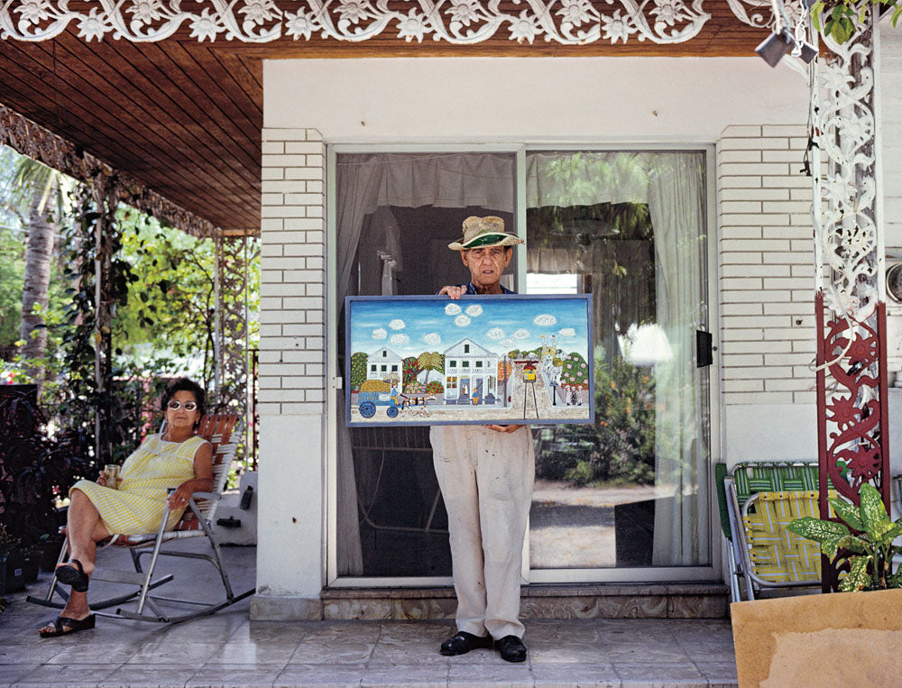 Nathan Benn - Editioned Print -  Mario Sanchez's Vision of Paradise, Key West, Florida, 1981