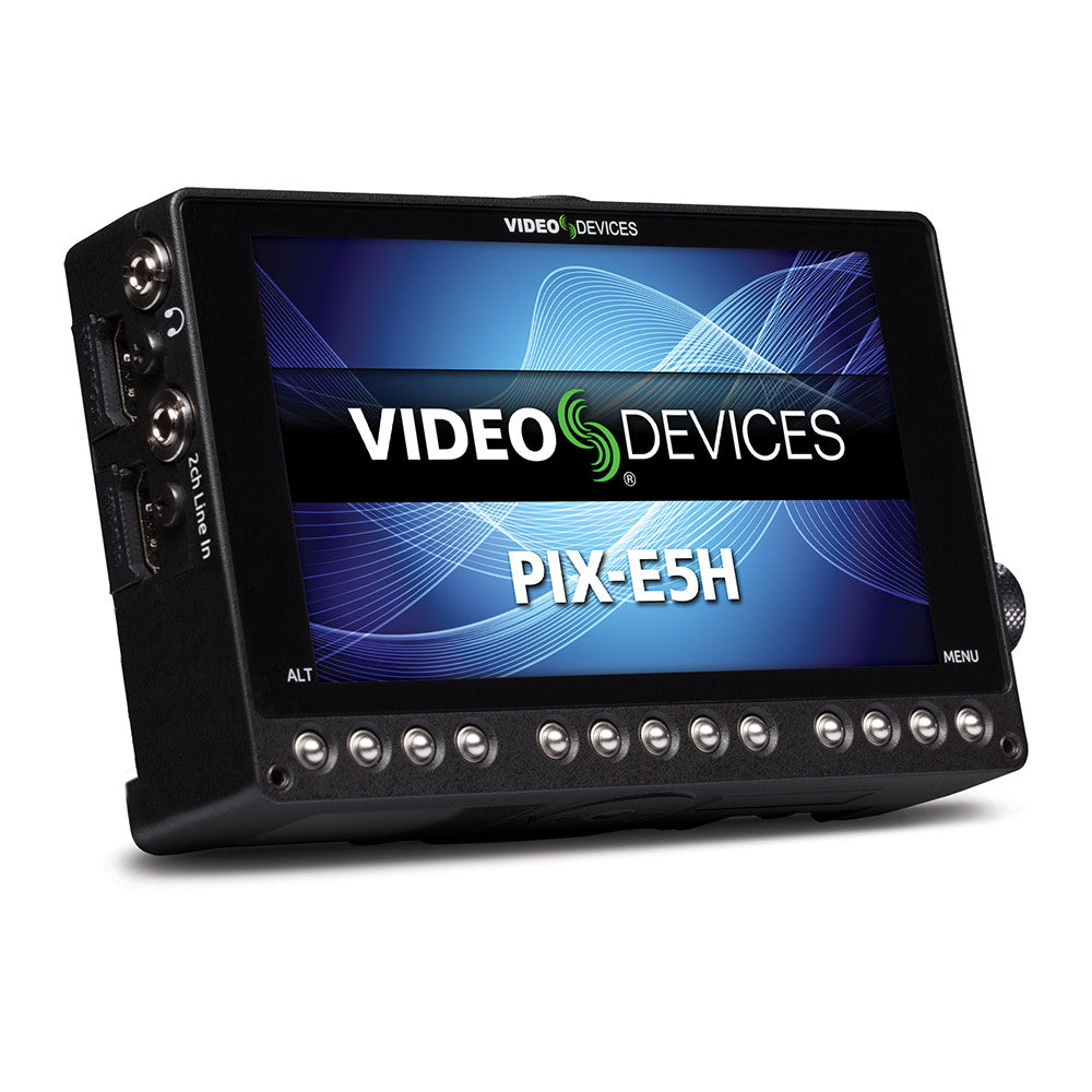Video Devices PIX-E5H - Monitor de grabación de vídeo 4K de 5 pulgadas (solo HDMI)