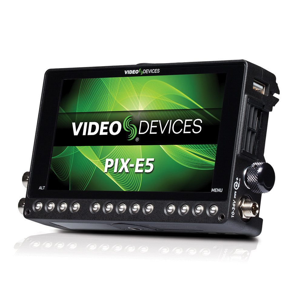 Video Devices PIX-E5 - Monitor de grabación de vídeo 4K de 5 pulgadas