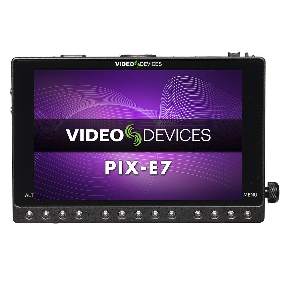 Video Devices PIX-E7 - Monitor de grabación de vídeo 4K de 7 pulgadas