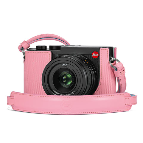 Leica Q2 Leather Carrying Strap, Pink