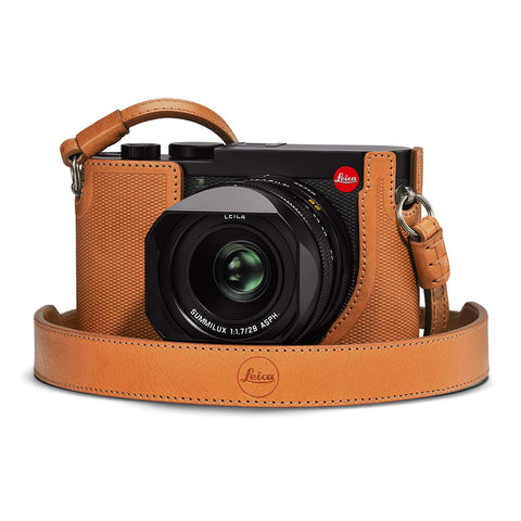 Leica Q2 Leather Carrying Strap, Brown