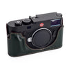 Arte di Mano Half Case for Leica M10 with Battery Access Door - Bridle Green