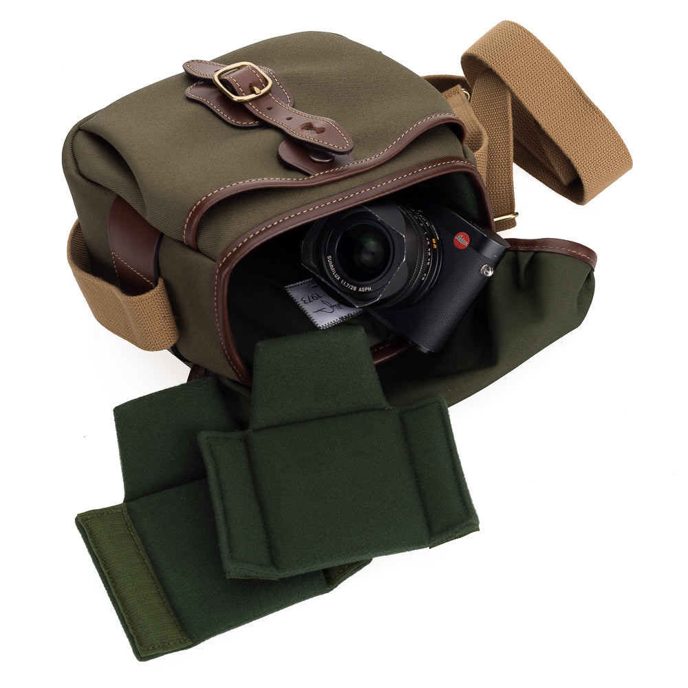 Bolso para cámara digital Billingham Hadley - Salvia/Chocolate