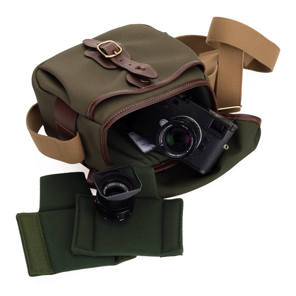 Bolso para cámara digital Billingham Hadley - Salvia/Chocolate