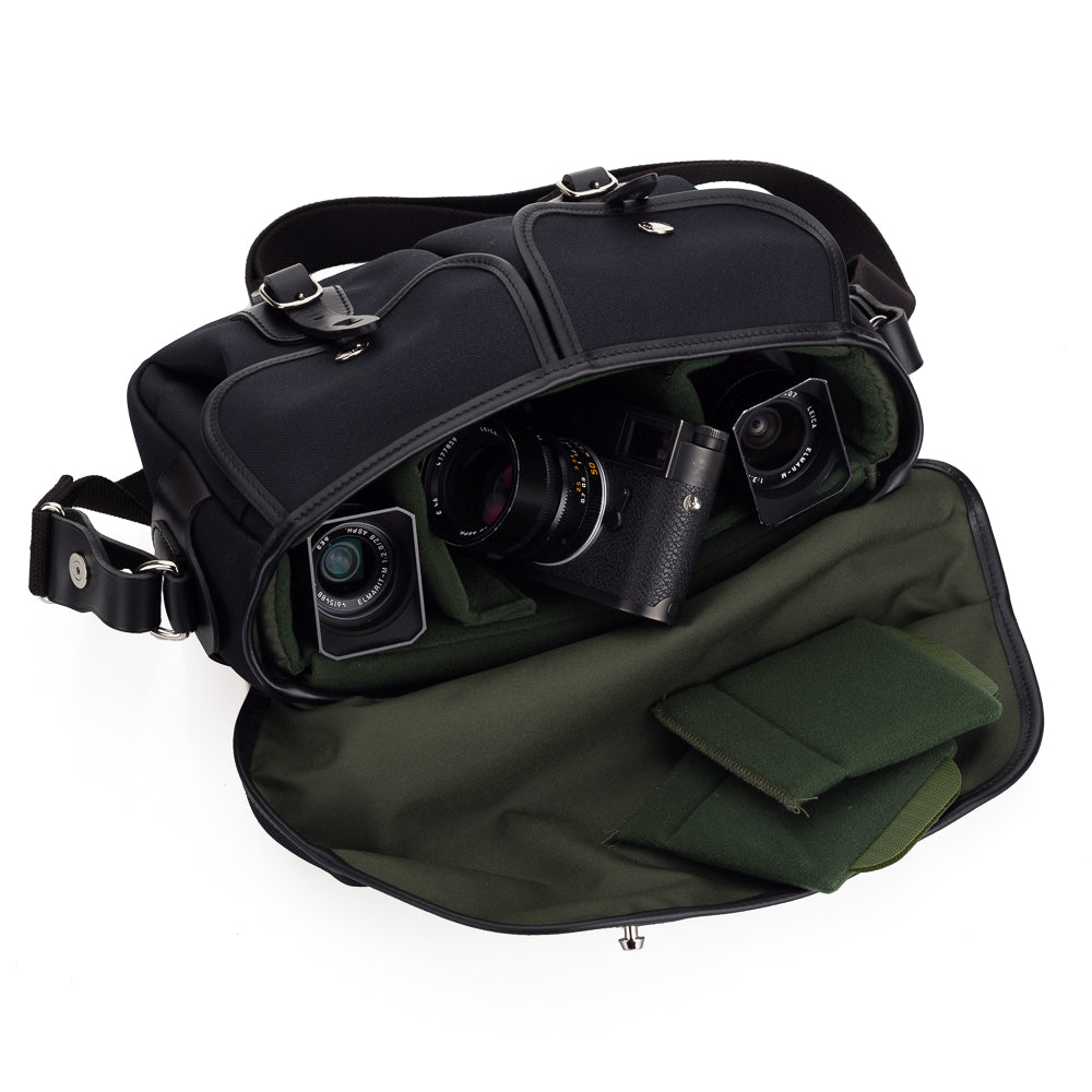 Bolso para cámara Billingham Hadley Pro, pequeño - Negro FibreNyte/Negro