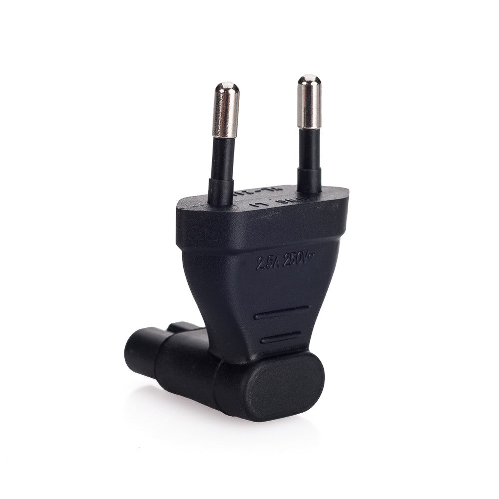 Adaptador de enchufe (angular) para cargadores de batería - Solo Europa