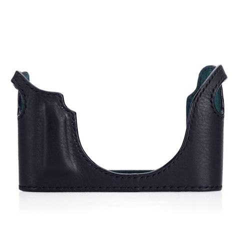 Arte di Mano M/M-P (Typ 240) Open Style Half Case - Minerva Black with Black Stitching