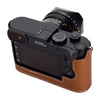 Arte di Mano Leica Q2 Half Case with Battery & SD Card Access Door - Novonappa Tan