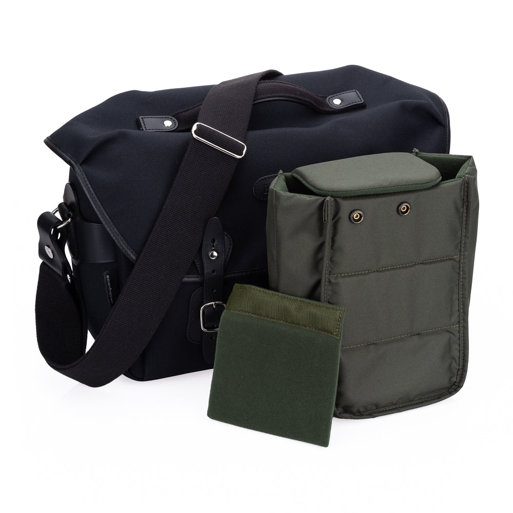 Bolsa para cámara/portátil Billingham Hadley One - negro doble