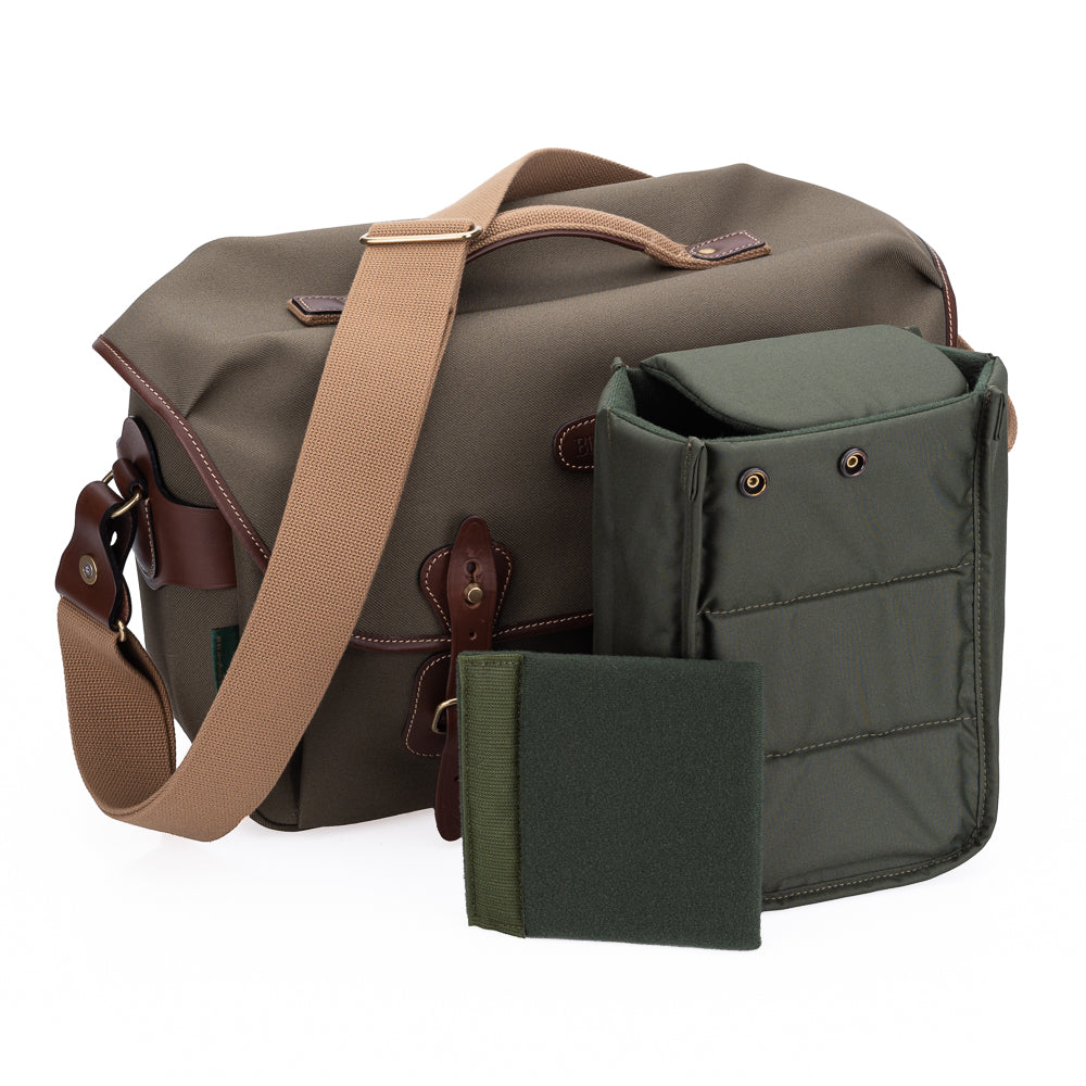 Bolso para cámara/portátil Billingham Hadley One - verde salvia