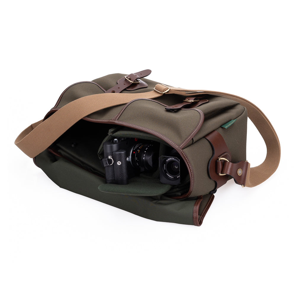 Bolso para cámara/portátil Billingham Hadley One - verde salvia