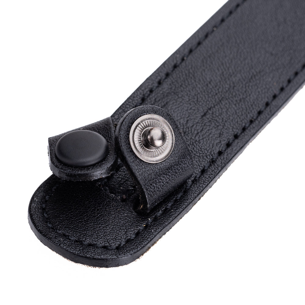 Almohadilla para correa de cuello Artisan & Artist* ACAM 30 para correa de seda - Negro