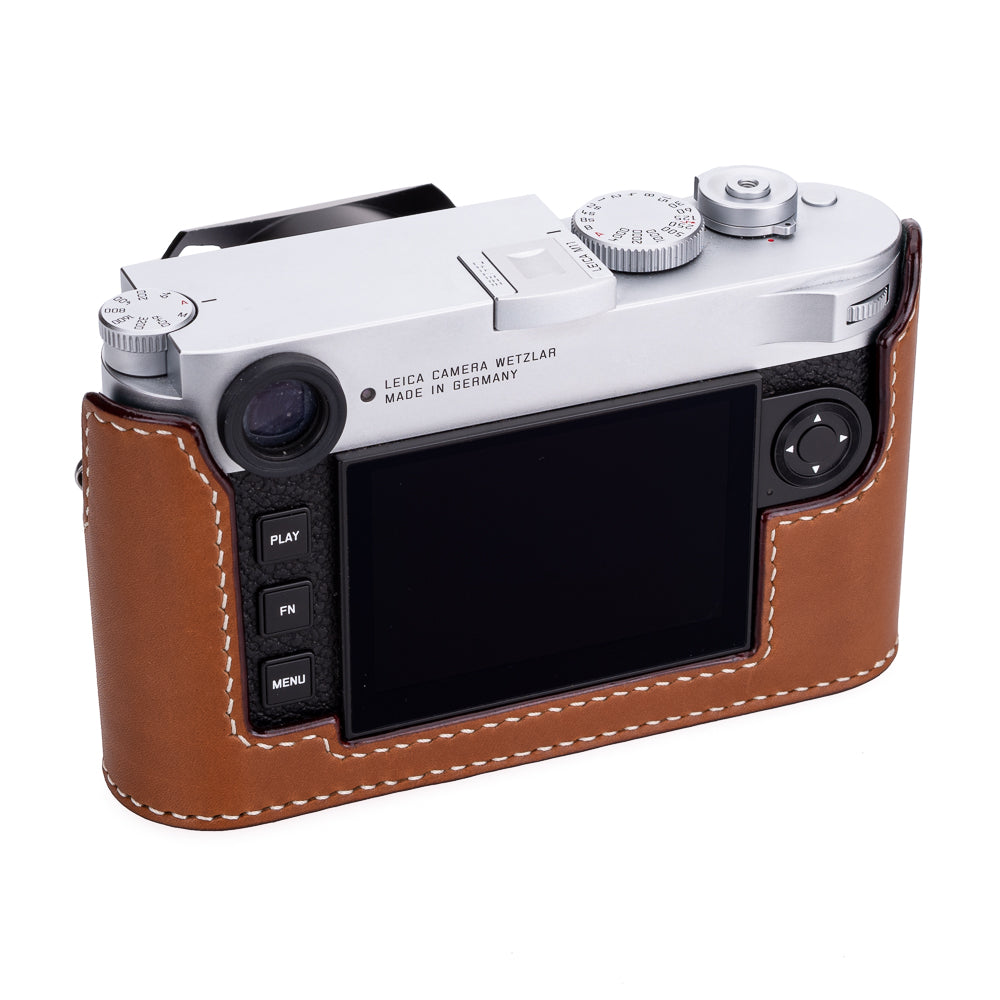 Arte di Mano Half Case for Leica M11 with Advanced Battery Access Door - Novonappa Tan