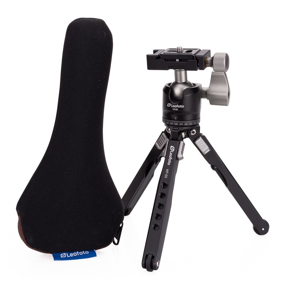 Leofoto Pocket Mini Tripod MT-01 Ballhead LH-25 Wood Leofoto Pocket Mini Tripod MT-01 Ballhead LH-25 Wood